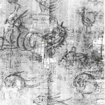 Click para ampliar. Pulsa en el nombre para ver la ficha. Papiro Artemidoro 05 - Detalle de algunos animales